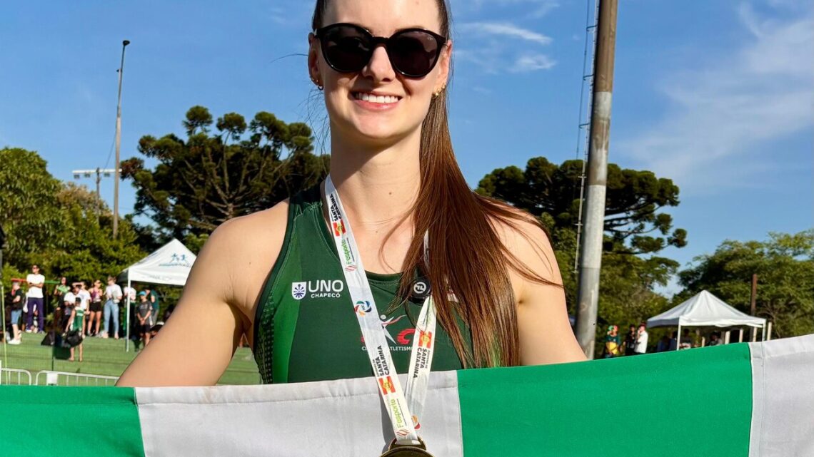 Daniele Campigotto é a mulher mais rápida de Santa Catarina