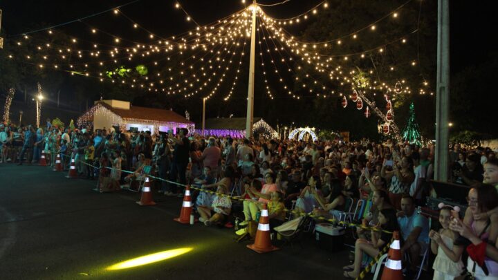 Inaugurada decoração e iluminação do Ecoparque