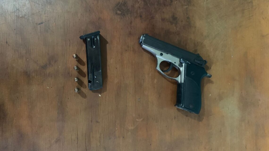 DPCAMI de Xanxerê realiza prisão em flagrante decorrente de apreensão de arma de fogo e munições