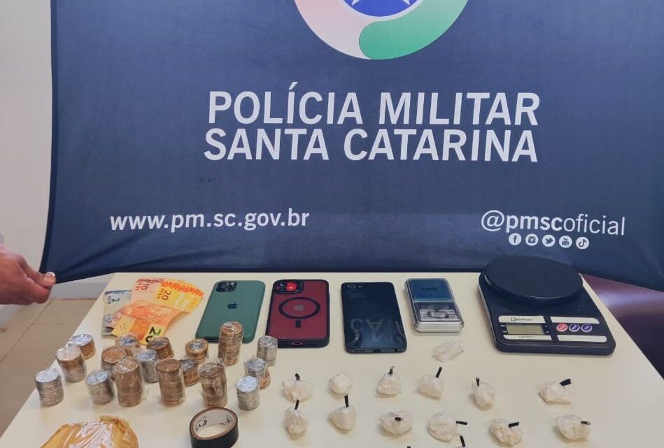 Operação integrada resulta em prisão por tráfico de drogas na SC-480