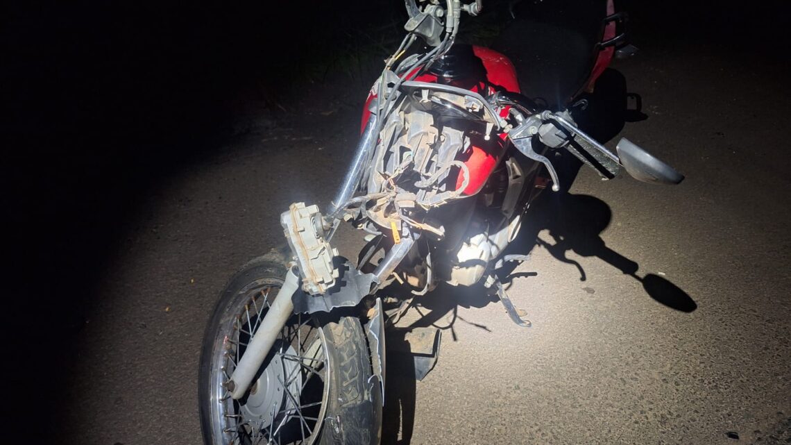 Acidente na SC-480 deixa um ferido e gera autuação por dirigir sem habilitação em Chapecó