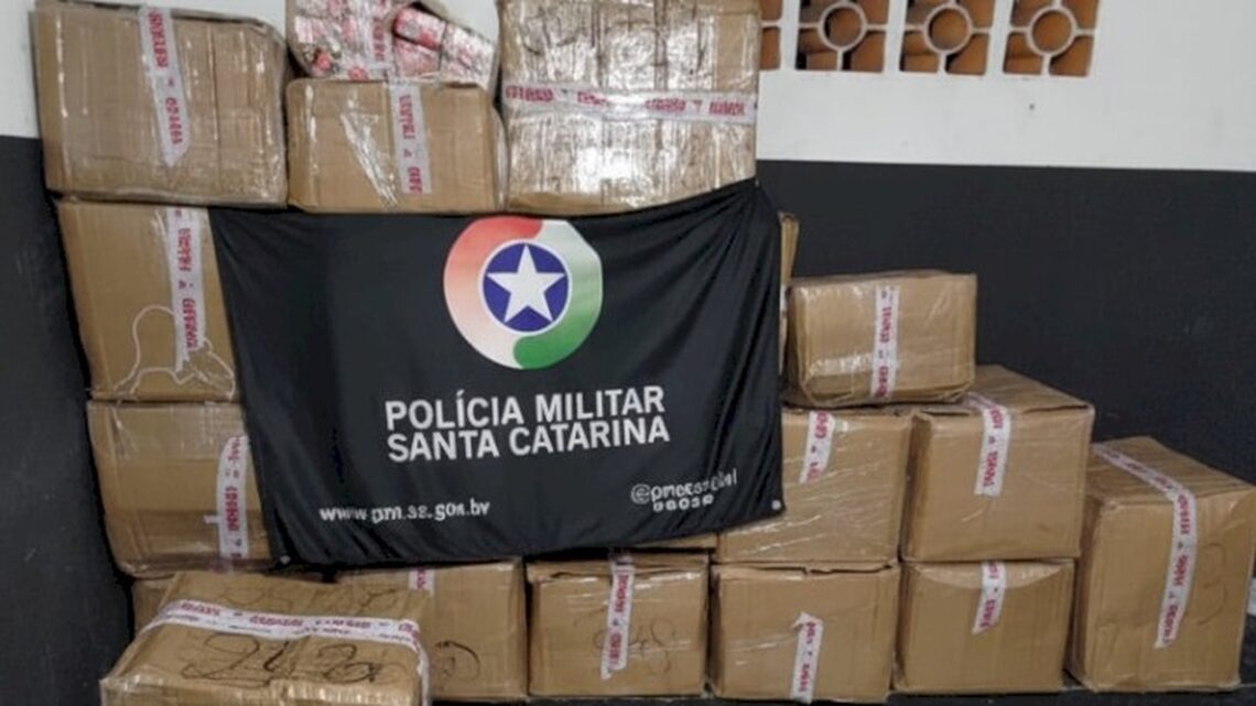 Após tentativa de fuga, homem é preso transportando 740 kg de maconha