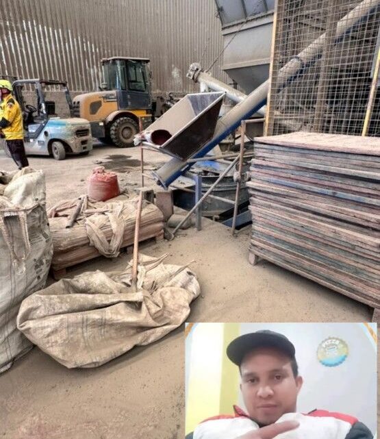 Venezuelano morre ao cair em máquina de misturar cimento em Chapecó