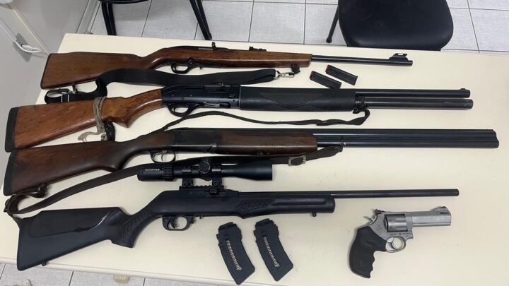 Briga familiar por disputa patrimonial termina com cinco armas apreendidas em Água Doce