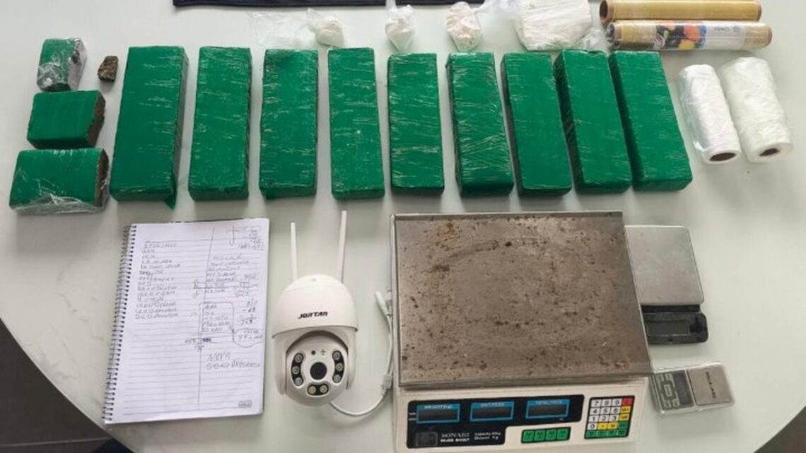 Mais de sete quilos de drogas são apreendidos em Criciúma