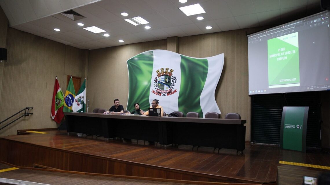 Aprovado o Plano Municipal de Saúde 2026/2029 de Chapecó