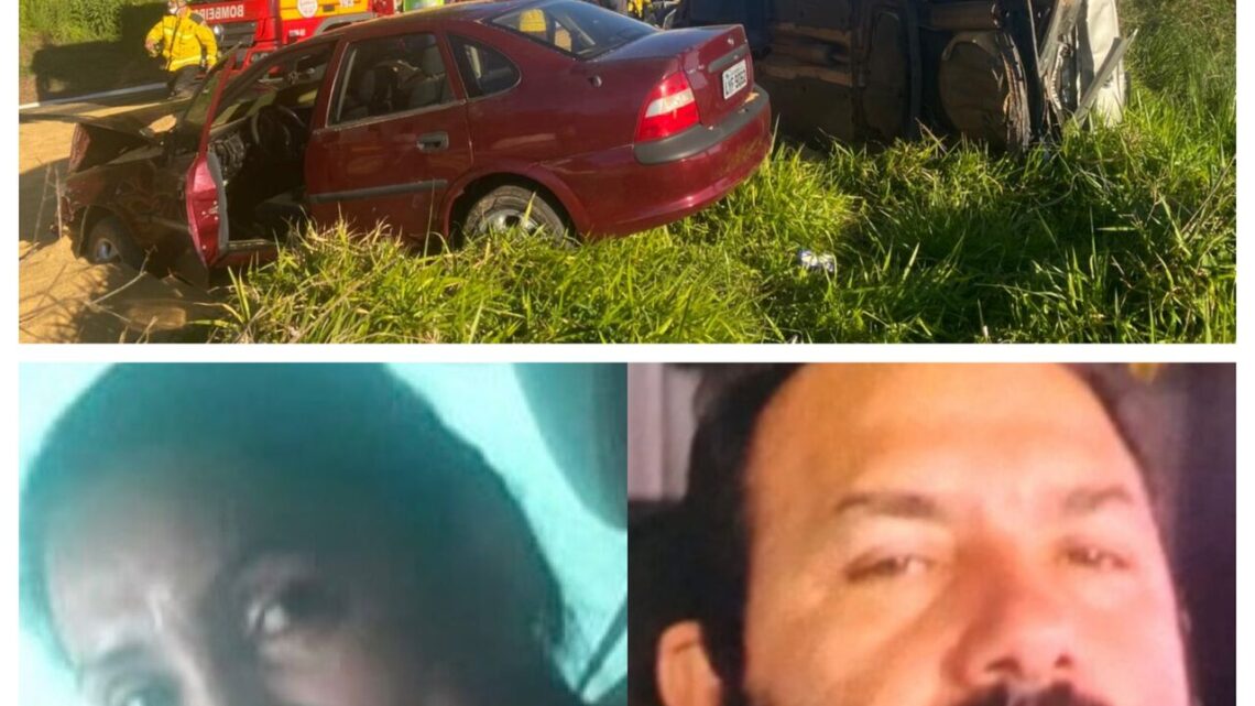 Casal que morreu após grave acidente em Xaxim é identificado; veja o momento do acidente