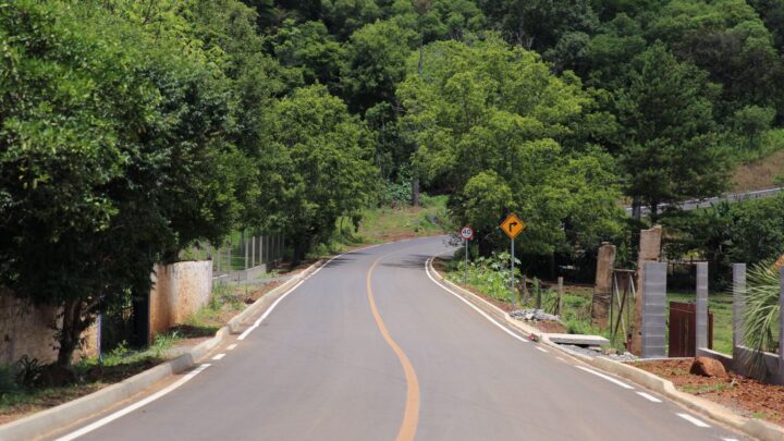Prefeitura de Chapecó inaugura asfalto da SC-283 até a Baronesa da Limeira