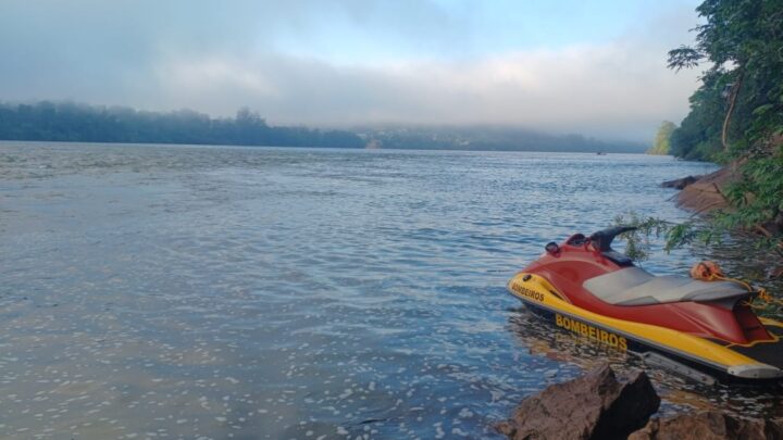Bombeiros encontram mulher desaparecida morta no Rio Uruguai em Itapiranga