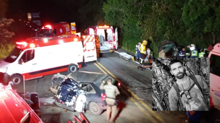 ‘Muito querido’: identificado homem que morreu após acidente na BR-280 em SC