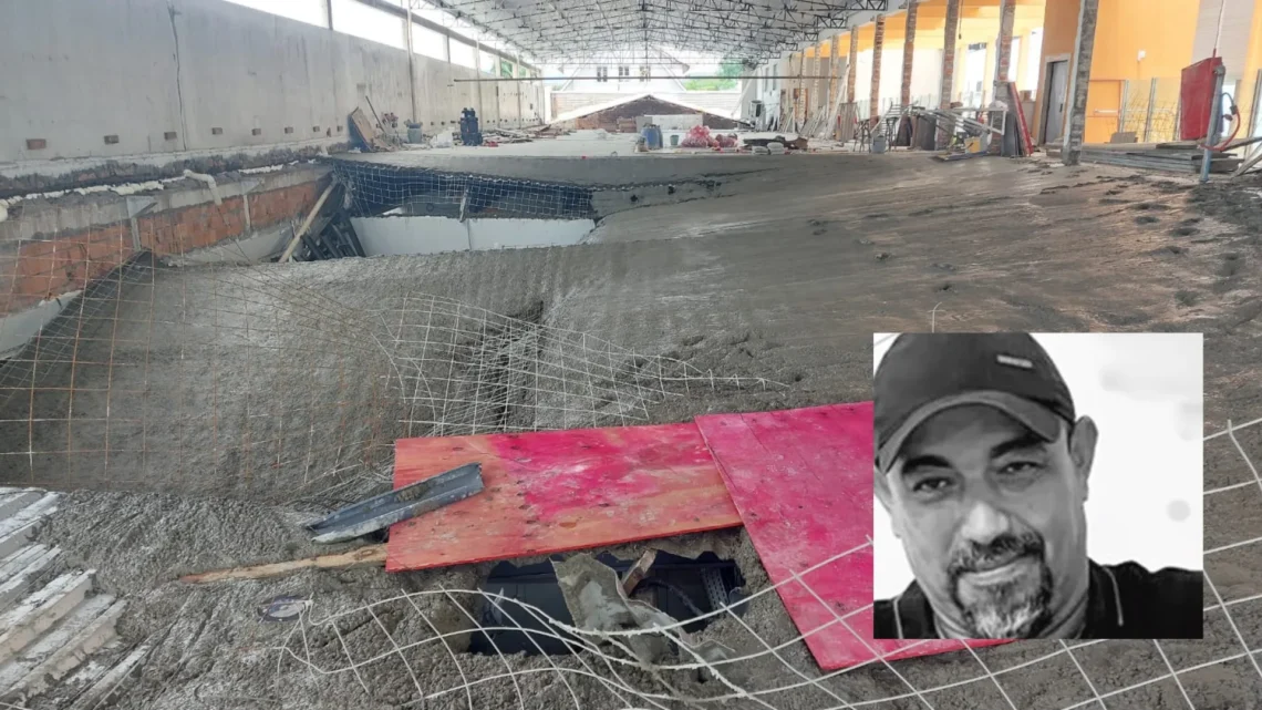 Identificado trabalhador que morreu após laje ceder em escola de Blumenau