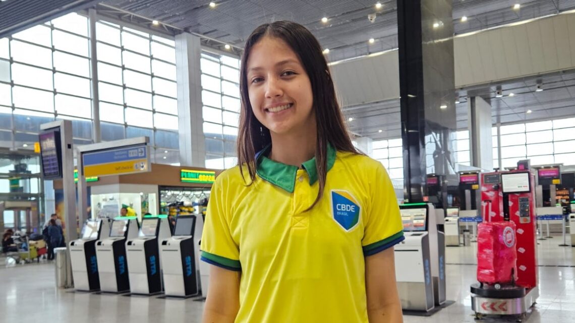 Atleta Chapecoense representa o Brasil no mundial de voleibol estudantil