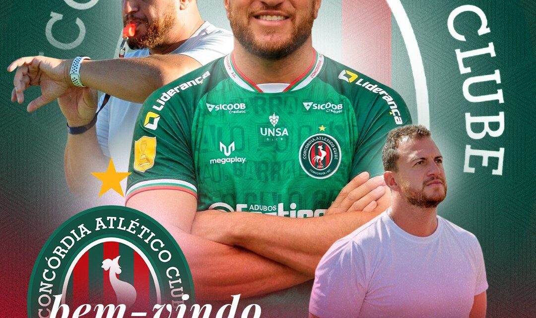 Henrique Barcellos é o novo treinador do Concórdia Atlético Clube