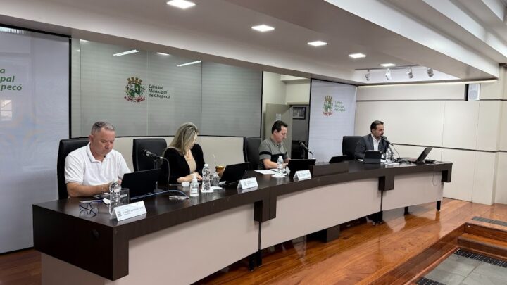 Câmara recebe esclarecimentos sobre projeto de modernização do aeroporto de Chapecó