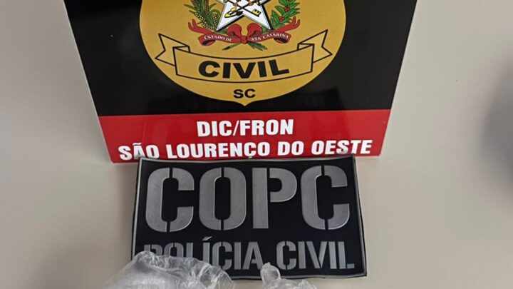 Casal é preso por tráfico de drogas durante operação em Jupiá