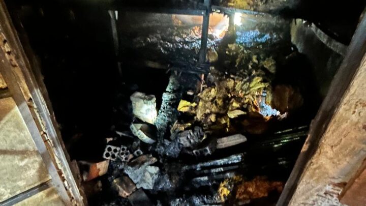 Incêndio destrói estufa de fumo no interior de Irineópolis