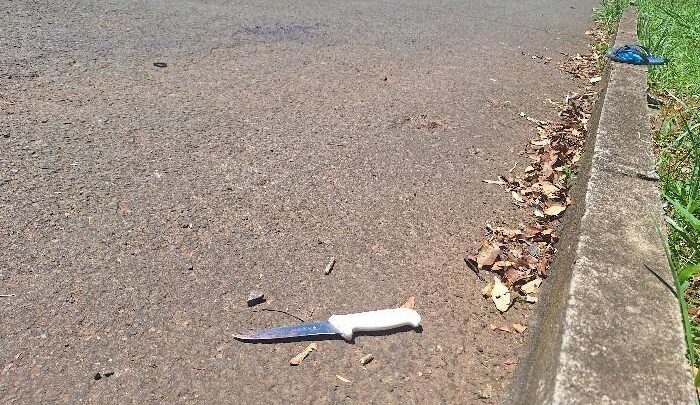 Homem armado com faca é preso após atacar enteada em Dionísio Cerqueira