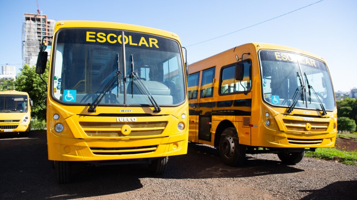 Prefeitura de Chapecó adquire frota de veículos novos para Secretaria de Educação