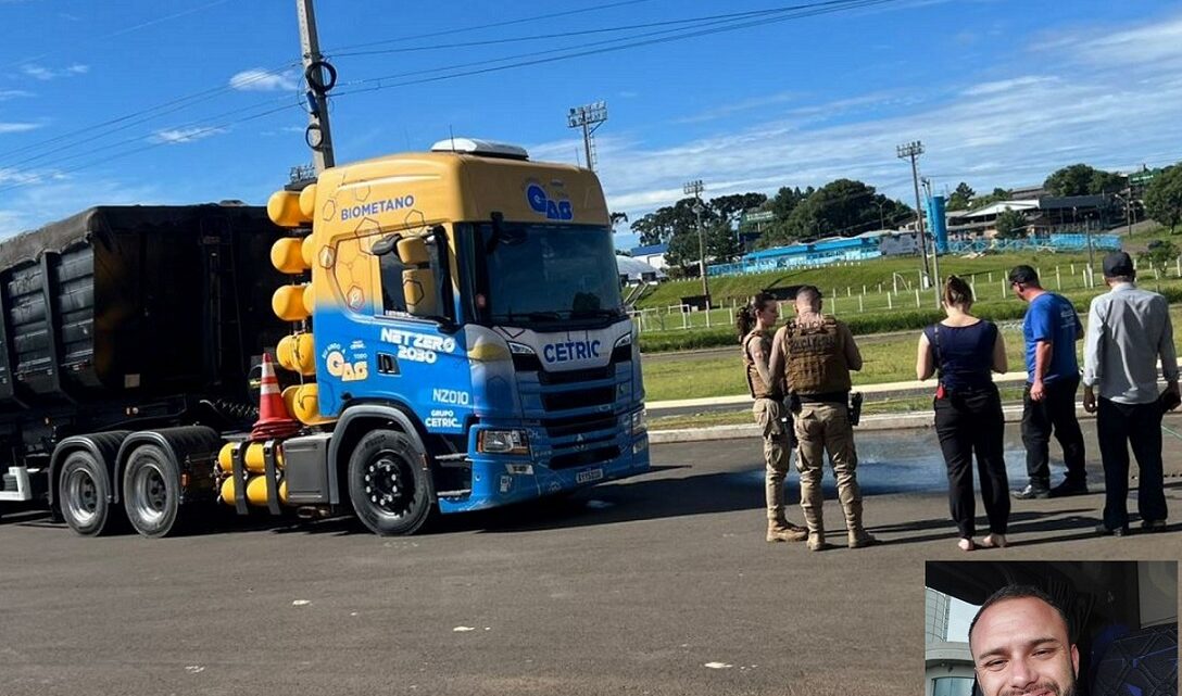 Motorista de carreta é esfaqueado em frente a posto de combustível em Ponte Serrada