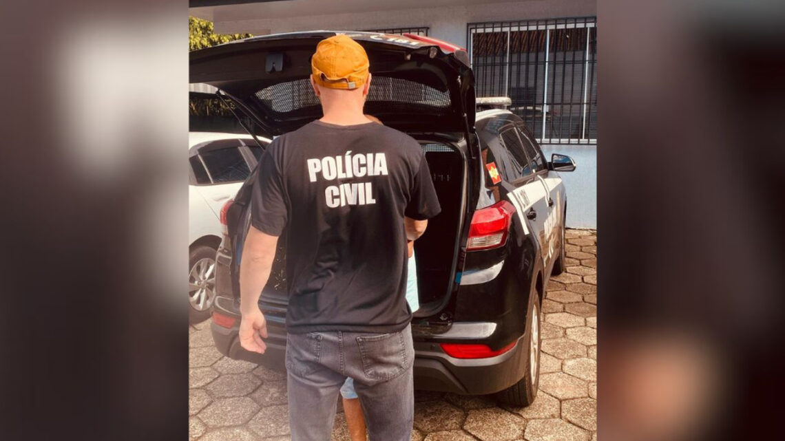 Jovem condenado por estuprar adolescente durante churrasco é preso em Pinhalzinho