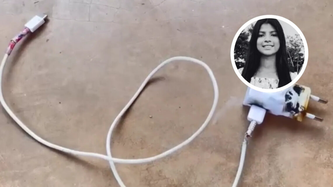 Adolescente de 16 anos morre após celular explodir enquanto carregava