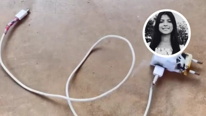 Adolescente de 16 anos morre após celular explodir enquanto carregava