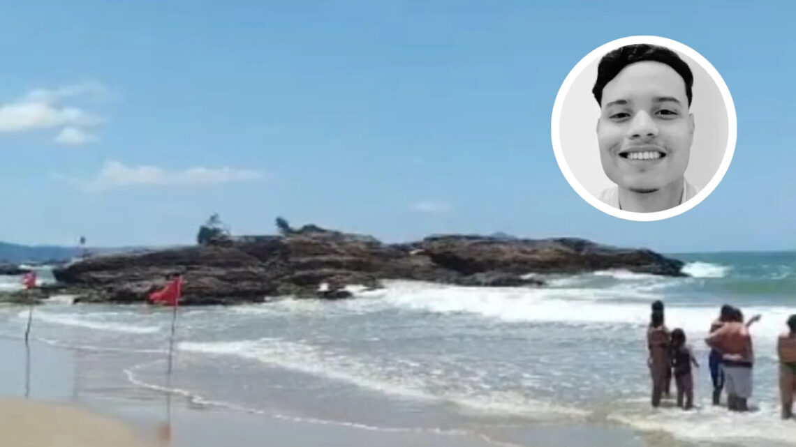 Corpo de jovem desaparecido no mar é encontrado em praia de SC