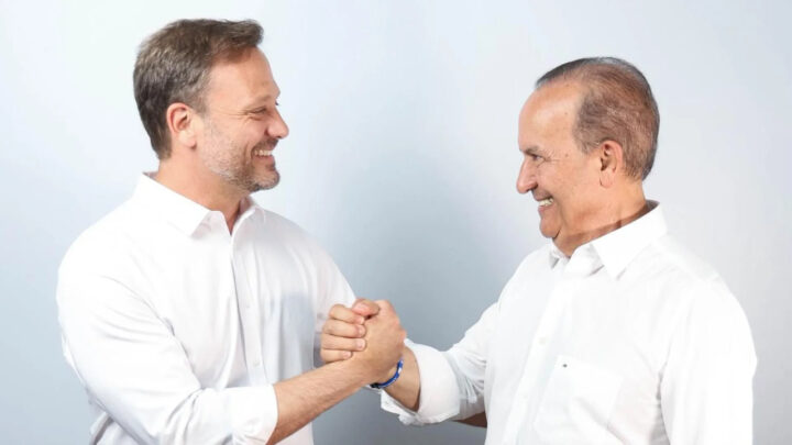 Jorginho Mello anuncia Adriano Silva como pré-candidato a vice-governador em 2026