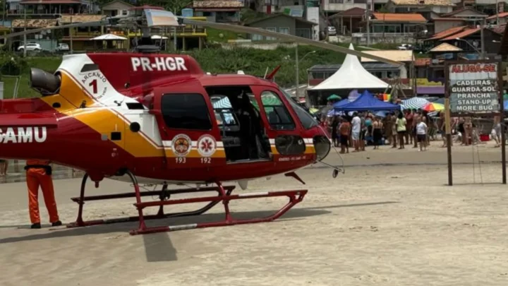Homem de 37 anos morre após sofrer mal súbito em praia de SC