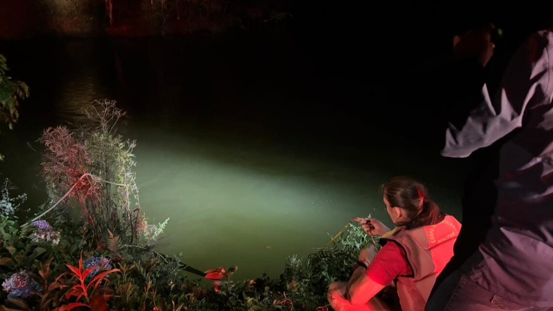 Corpo é resgatado de veículo submerso em barragem de Rio dos Cedros