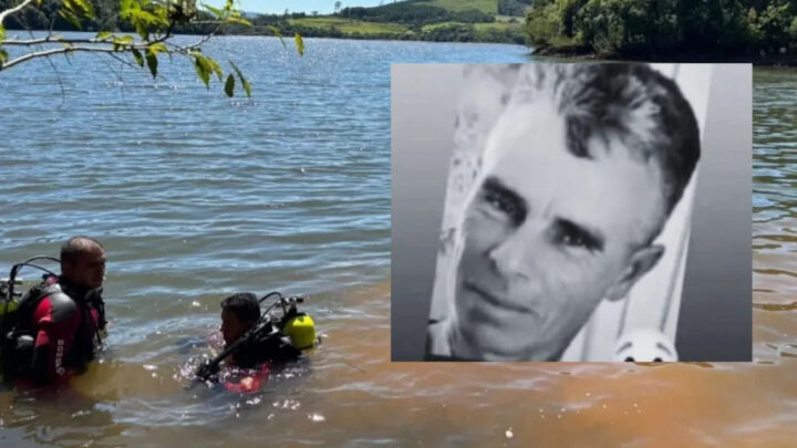 Bombeiros localizam corpo de vítima de afogamento em Anita Garibaldi