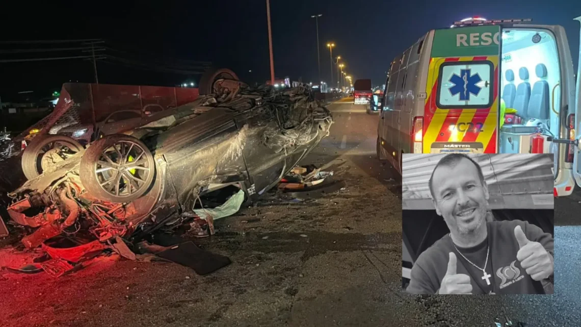 Acidente com carro de luxo termina em morte na BR-101 em SC