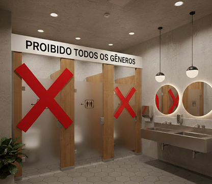 Lei proíbe banheiros unissex em escolas e universidades de SC