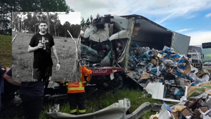 Motorista lageano morre em acidente na BR-101 em SC