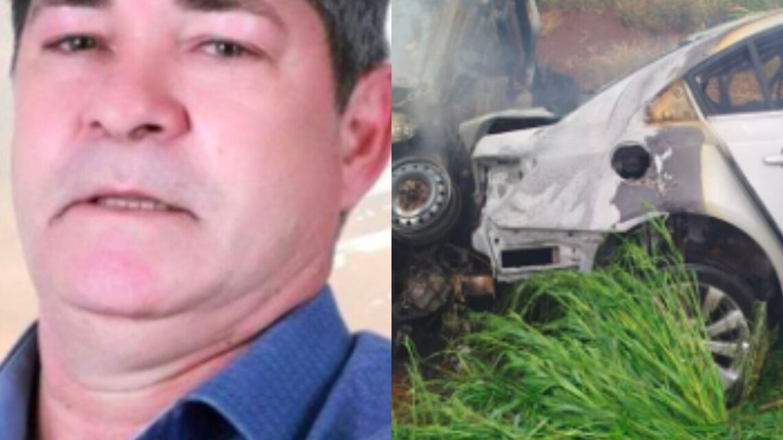 Uma pessoa morre e duas ficam feridas em grave acidente na BR-282 em Cunha Porã