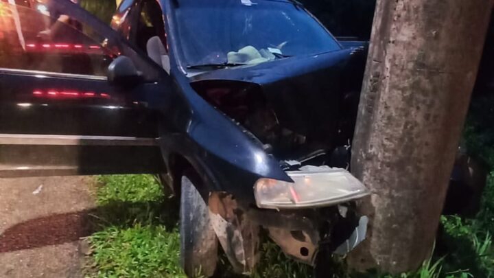 Saída de pista termina em morte na SC-477 em Benedito Novo