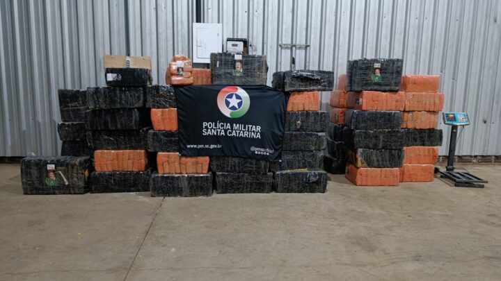 Polícia descobre depósito com quase duas toneladas de maconha às margens da BR-282