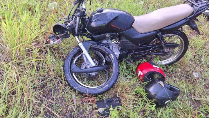 Motociclista morre e passageiro fica gravemente ferido após acidente na SC-283