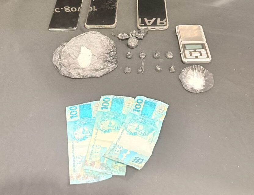 Casal é preso por tráfico de drogas após abordagem policial em São Miguel do Oeste