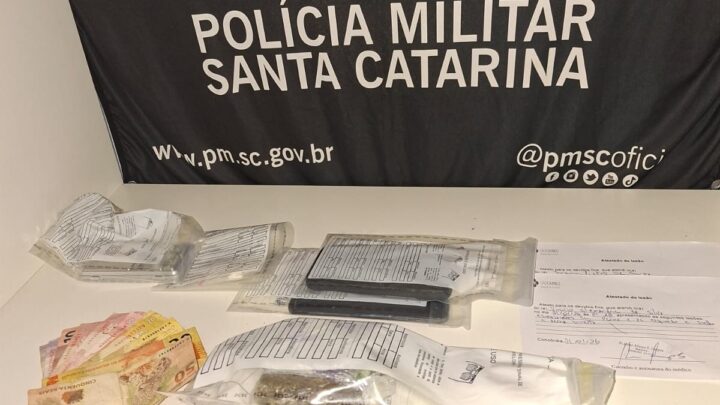 Polícia prende casal e apreende adolescentes por tráfico de drogas em Concórdia