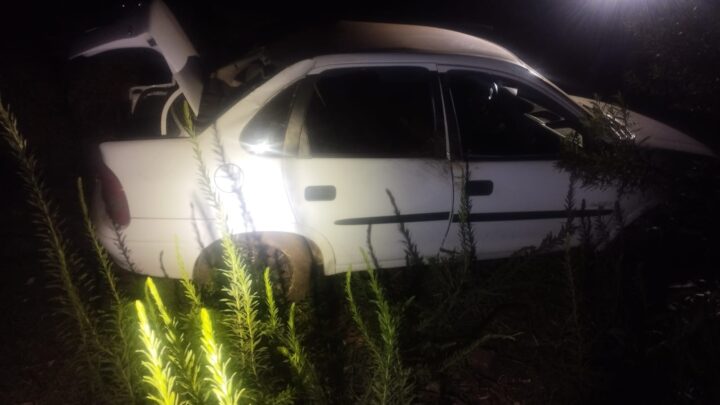 Mulher é presa por dirigir embriagada após capotamento na SC-163