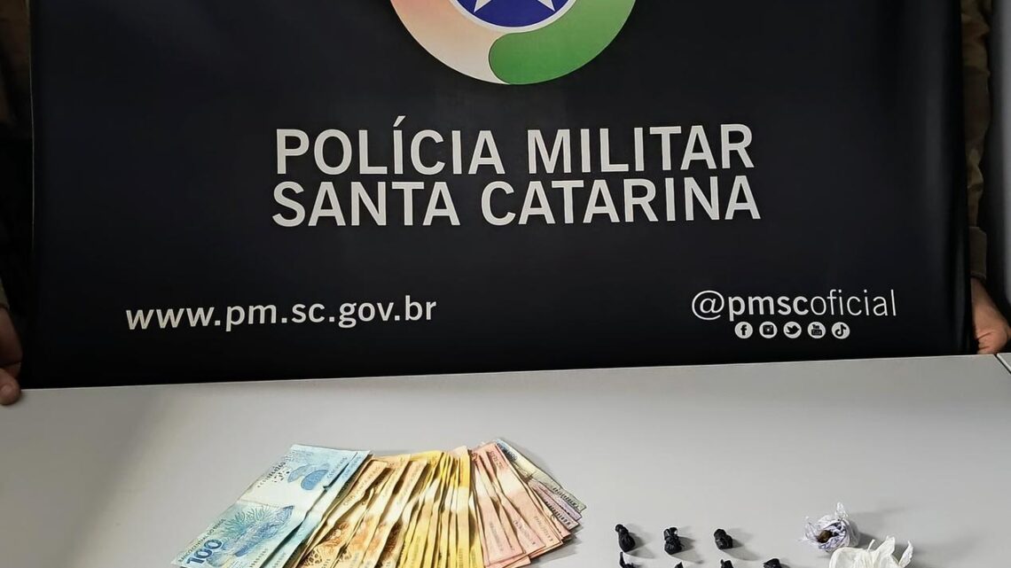 Ação da PM prende homem e mulher por tráfico, ameaças e posse irregular de munição em Xanxerê
