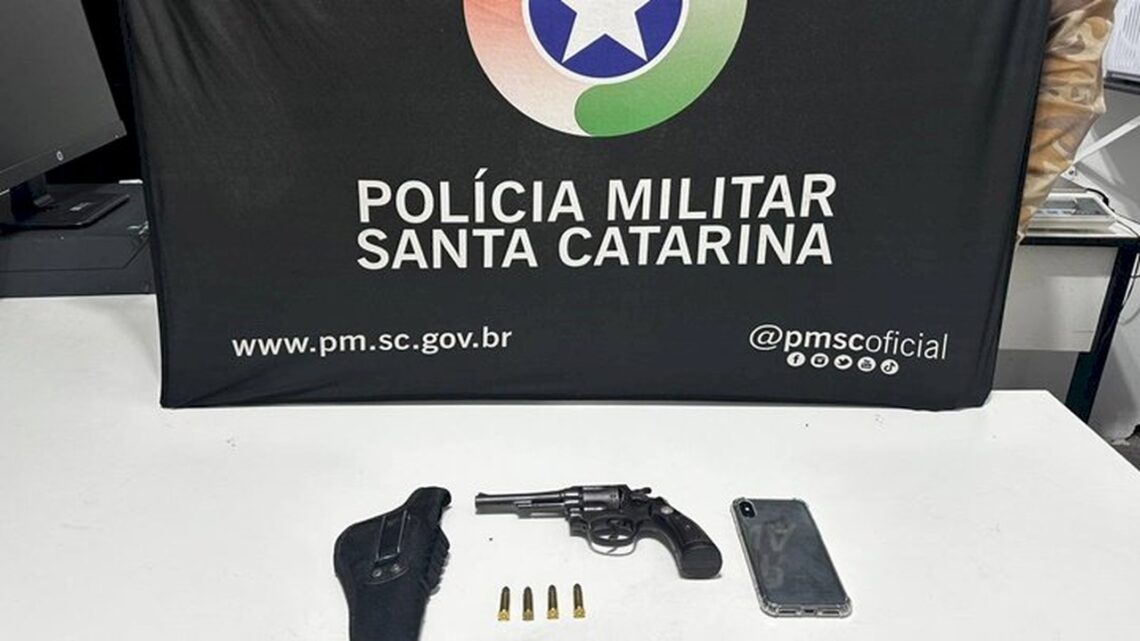 Homem é preso por posse irregular de arma de fogo em Chapecó
