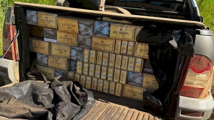 CPMRv apreende 12,5 mil maços de cigarros paraguaios após acompanhamento entre SC e RS