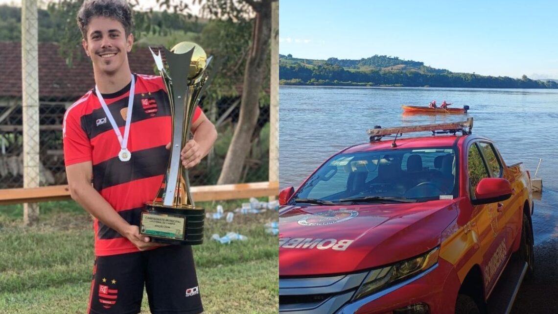 Jovem desaparece após entrar em rio no Oeste de SC para recuperar boia