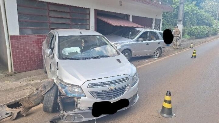 Mulher embriagada é presa após causar acidente em Joaçaba