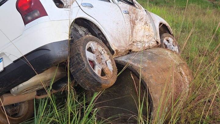 Traficante é preso depois de tentar fugir e sofrer acidente em Catanduvas