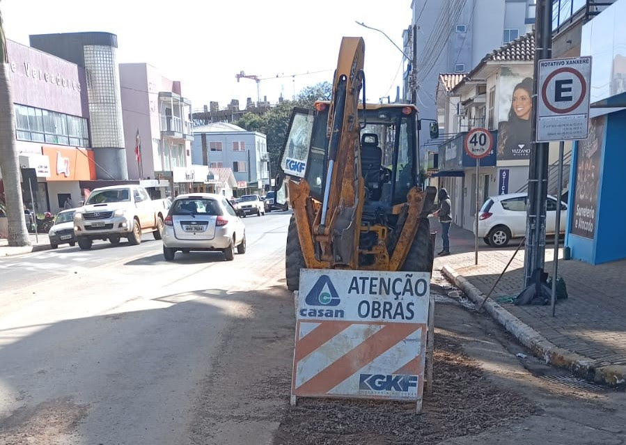 Casan executa melhorias no abastecimento de Xanxerê