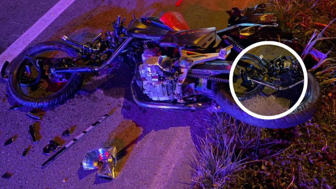 Homem morre em acidente entre motocicleta e caminhão na BR-470 em SC